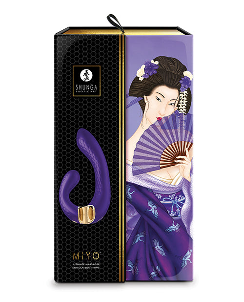 Shunga Miyo Intimate Massager - Purple - LUST Depot