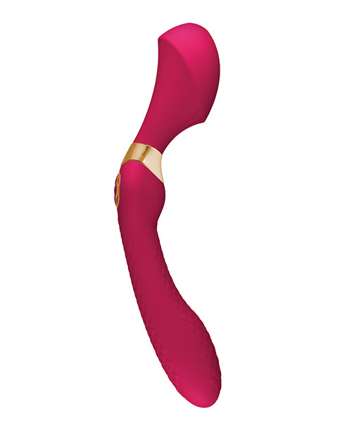 Shunga Zoa Intimate Massager - Raspberry - LUST Depot