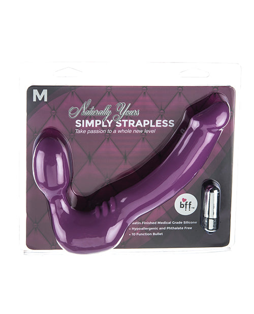 Simply Strapless Medium - Purple - LUST Depot