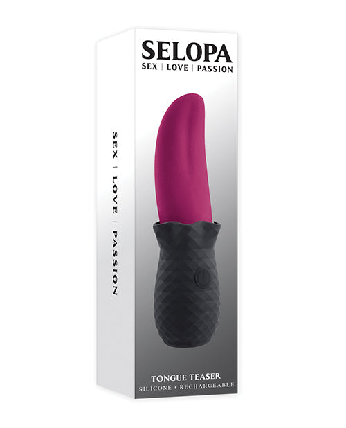 Selopa Tongue Teaser - Pink/black - LUST Depot