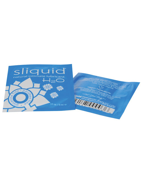 Sliquid Naturals H2o - .17 Oz Pillow - LUST Depot