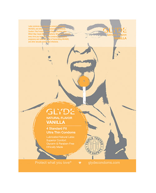 Glyde Vanilla - Pack Of 4 - LUST Depot