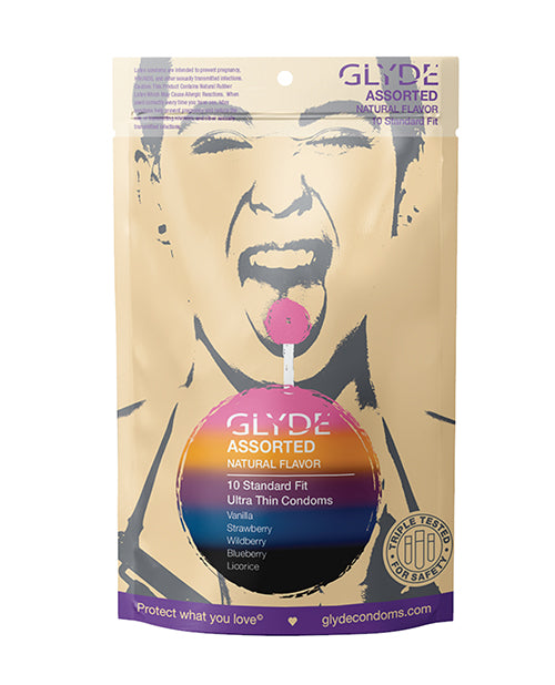 Glyde Assorted Flavors - Pack Of 10 - LUST Depot