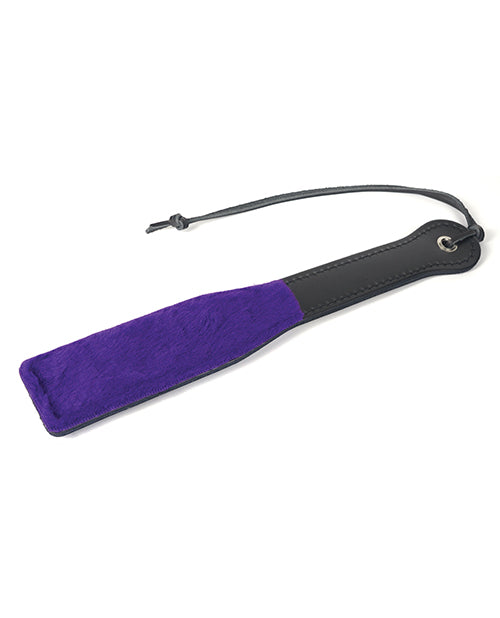 Spartacus 12" Faux Fur Paddle - Purple - LUST Depot