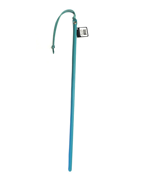 Spartacus 24" Leather Wrapped Cane - Baby Blue - LUST Depot