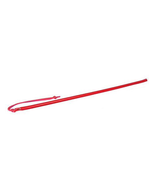 Spartacus 24" Leather Wrapped Cane - Red - LUST Depot