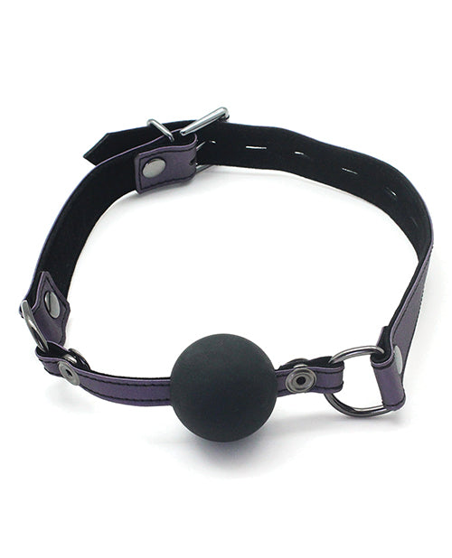 Spartacus Galaxy Legend Silicone Ball Gag - Purple - LUST Depot