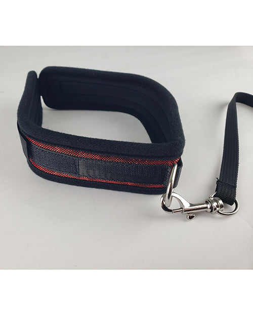 Spartacus Collar & Leash - Neoprene Red - LUST Depot