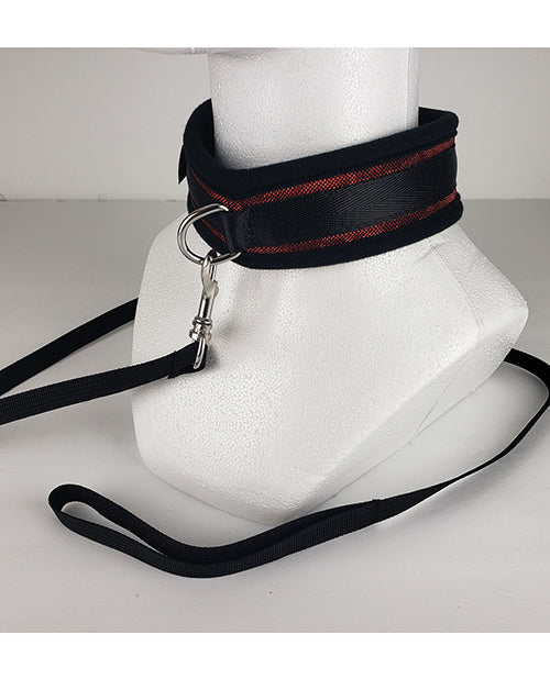 Spartacus Collar & Leash - Neoprene Red - LUST Depot