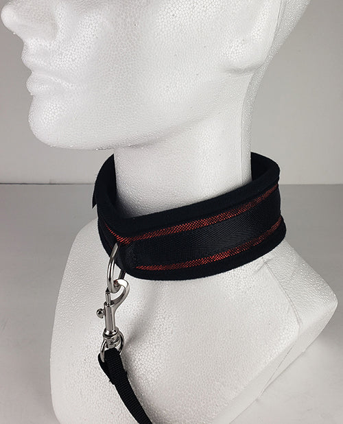 Spartacus Collar & Leash - Neoprene Red - LUST Depot