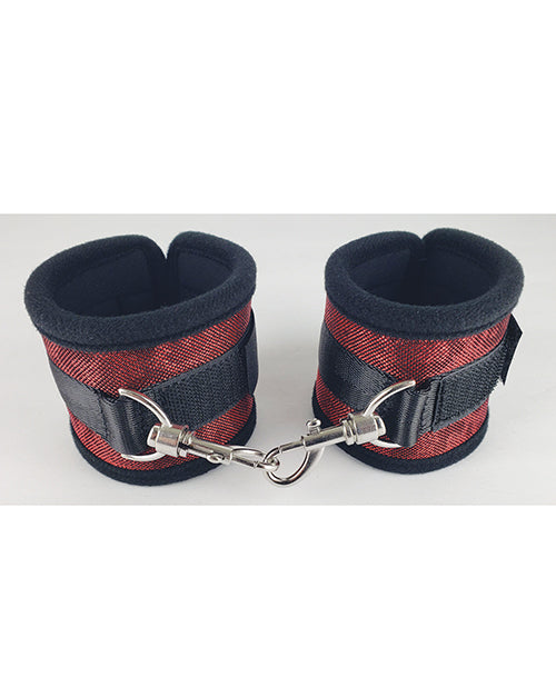 Spartacus Wrist Restraints - Neoprene Red - LUST Depot