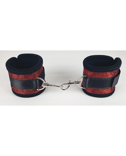 Spartacus Wrist Restraints - Neoprene Red - LUST Depot