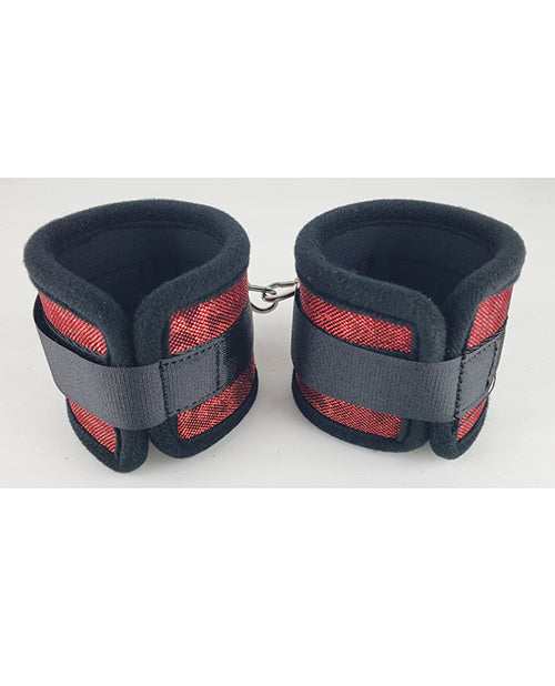 Spartacus Wrist Restraints - Neoprene Red - LUST Depot