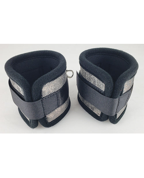 Spartacus Wrist Restraints - Neoprene Silver - LUST Depot