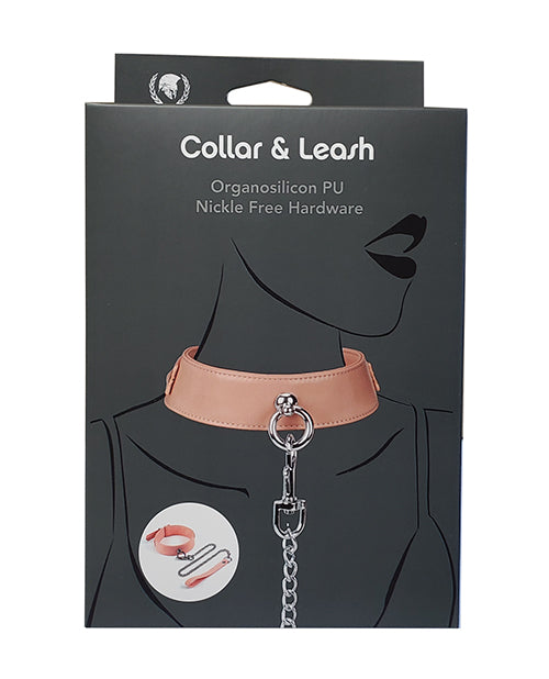 Spartacus Organsilicone Pu Collar & Leash - LUST Depot