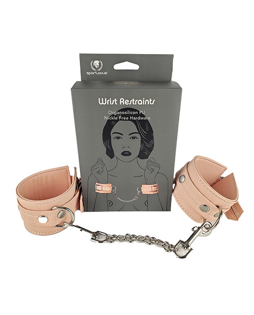 Spartacus Organsilicone Pu Wrist Restraints - LUST Depot