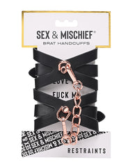 Sex & Mischief Brat Handcuffs