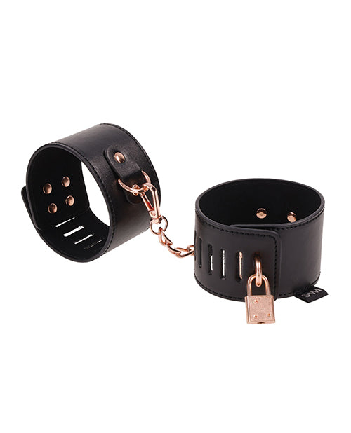 Sex & Mischief Brat Locking Cuffs - LUST Depot