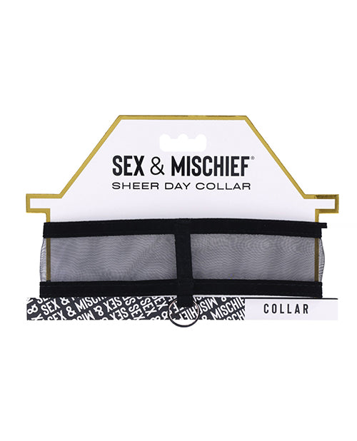 Sex & Mischief Sheer Day Collar - LUST Depot