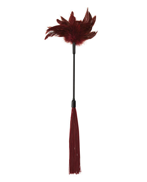 Sex & Mischief Enchanted Feather Tickler - Black - LUST Depot