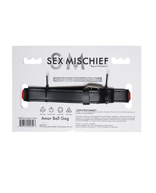 Sex & Mischief Amor Ball Gag - LUST Depot