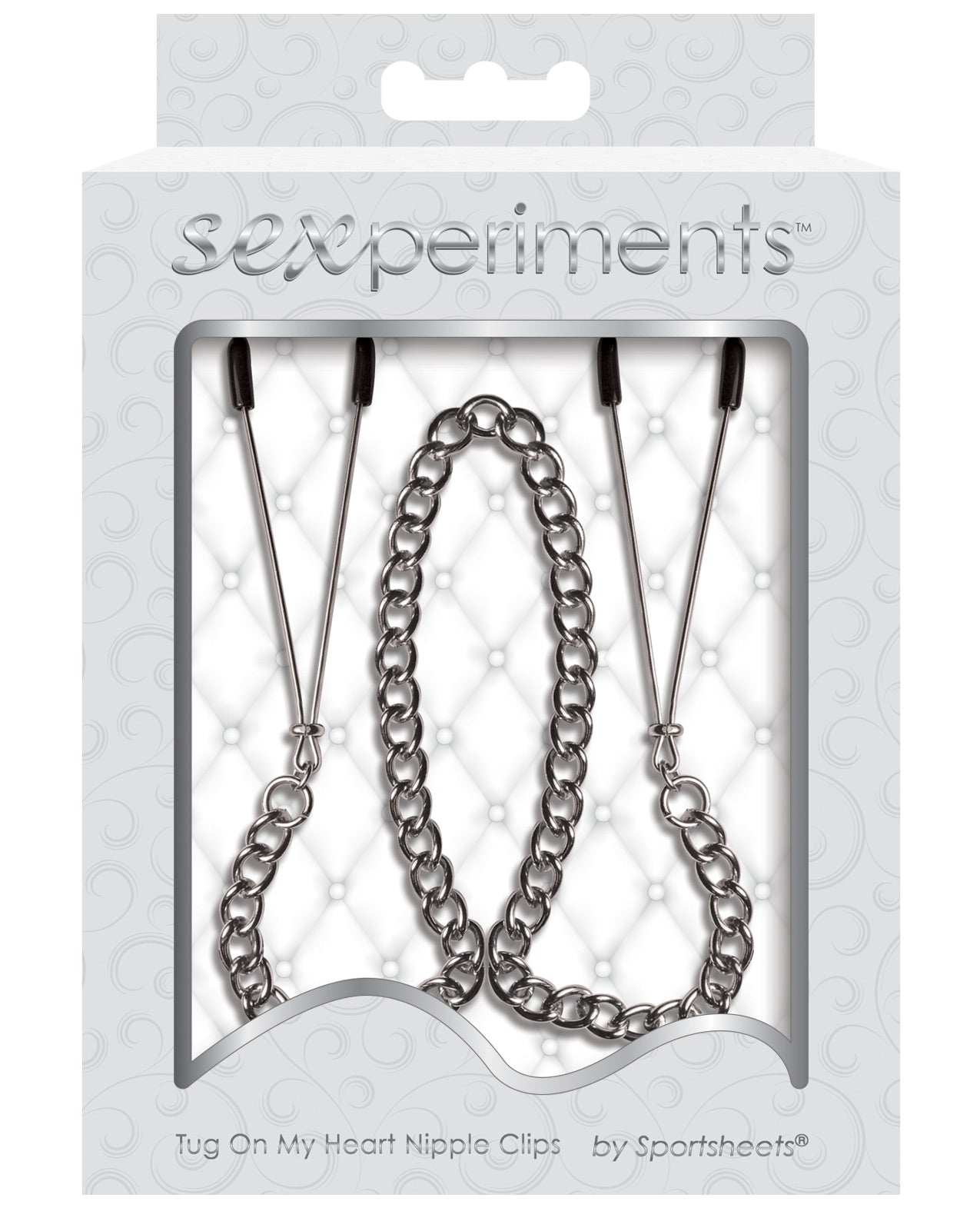 Sexperiments Tug On My Heart Nipple Clamps - LUST Depot