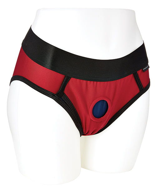 Sportsheets Em.ex. Contour Harness Xx-large - Red - LUST Depot