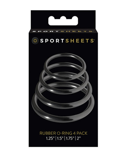 Sportsheets Rubber O Ring - 4 Pack