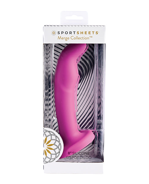 Sportsheets Tana 8" Silicone G Spot Dildo - Pink - LUST Depot