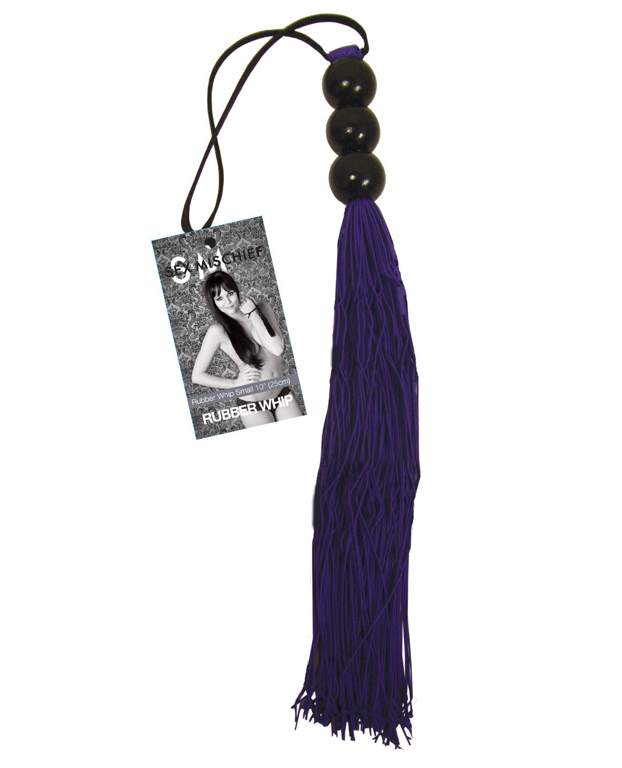 Sex & Mischief Small Whip - Purple - LUST Depot