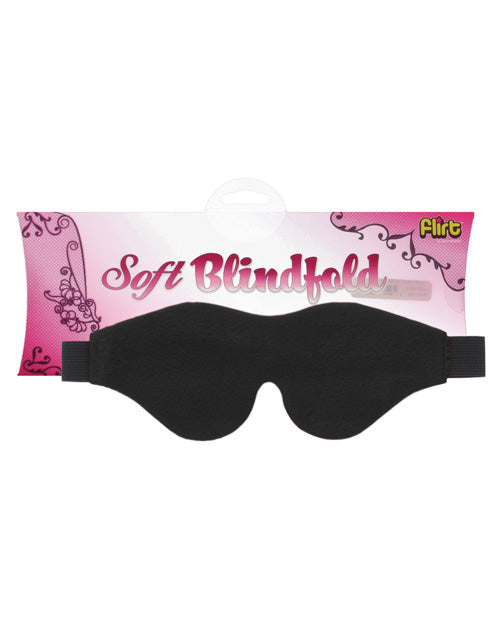 Sportsheets Soft Blindfold - Black - LUST Depot