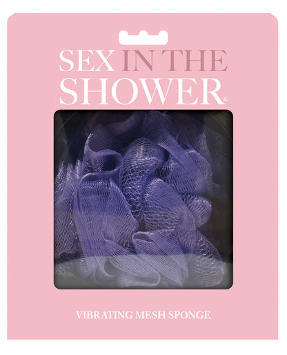 Sex In The Shower Vibrating Mesh Sponge - LUST Depot