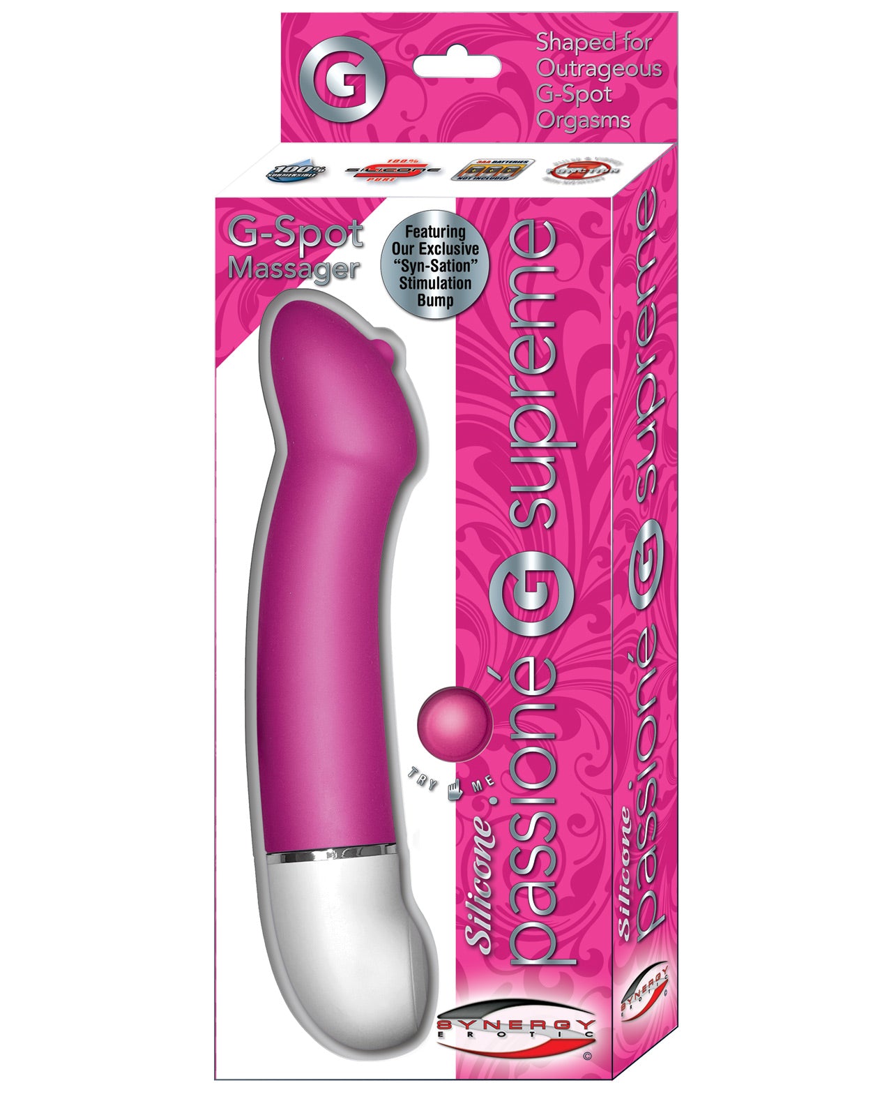 Synergy Silicone Passione' G Supreme - Pink - LUST Depot