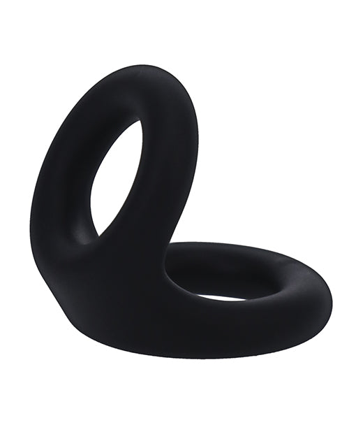 Tantus Uplift Silicone C Ring - Onyx - LUST Depot