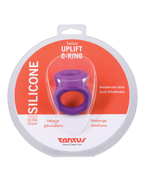 Tantus Uplift Silicone C Ring - Lilac - LUST Depot