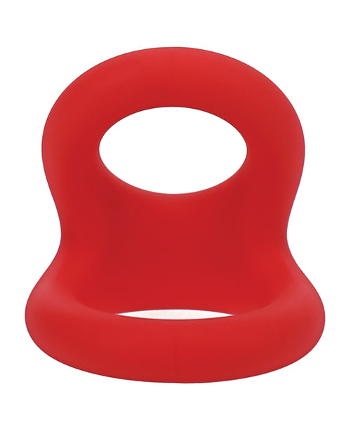 Tantus Uplift Silicone C Ring - Crimson - LUST Depot