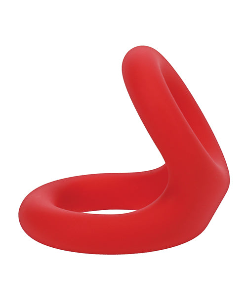 Tantus Uplift Silicone C Ring - Crimson - LUST Depot