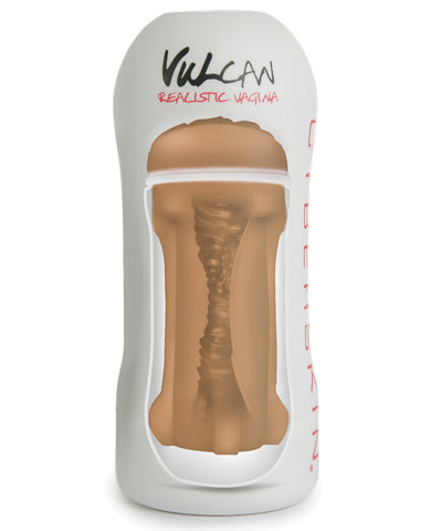 Vulcan Realistic Vagina Stroker - Mocha