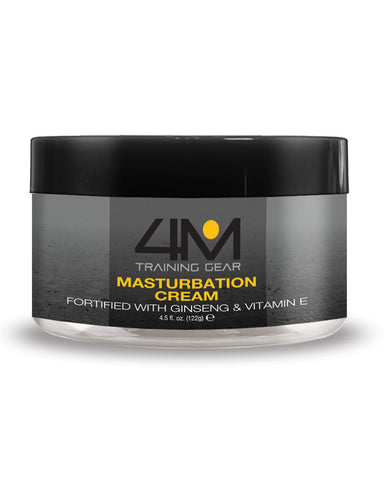 4m Training Gear Endurance Masturbation Cream W-ginseng - 4.5 Oz White