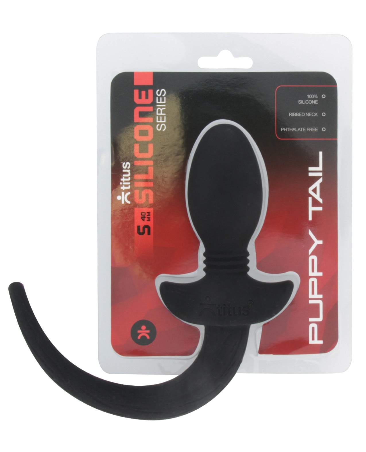 Titus Silicone Series Pup Tail Small - LUST Depot