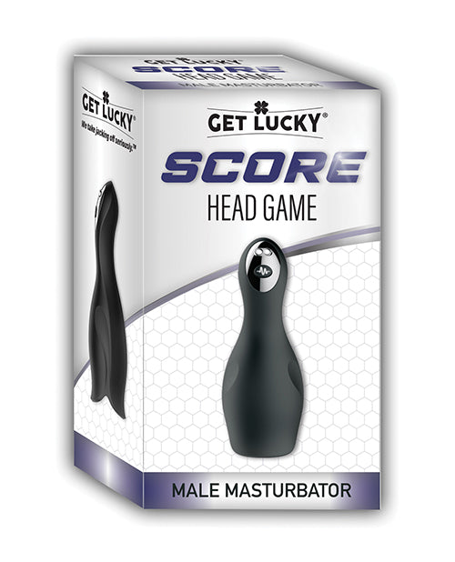 Voodoo Get Lucky Score Head Game Masturbator - Black - LUST Depot