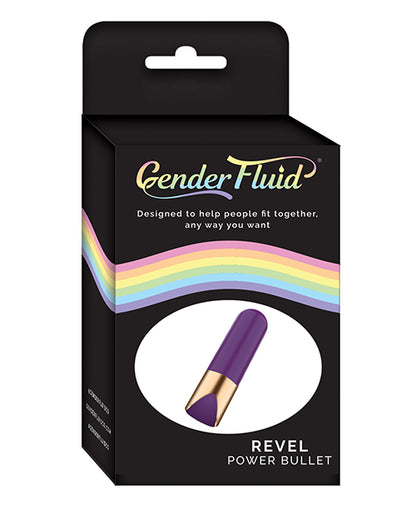 Gender Fluid Revel Power Bullet - Purple - LUST Depot