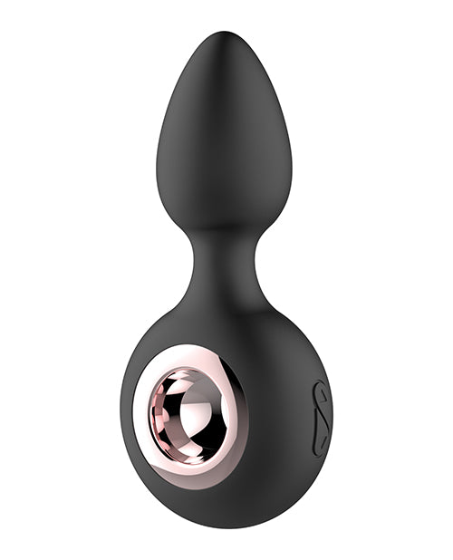 Gender Fluid Tremor Ring Plug Anal Vibe - Black - LUST Depot