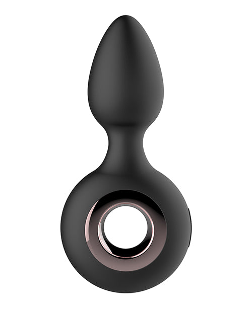 Gender Fluid Tremor Ring Plug Anal Vibe - Black - LUST Depot