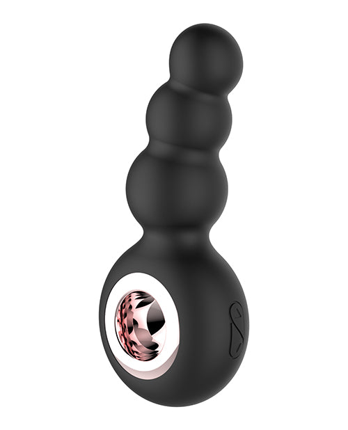 Gender Fluid Quiver Anal Ring Bead Vibe - Black - LUST Depot