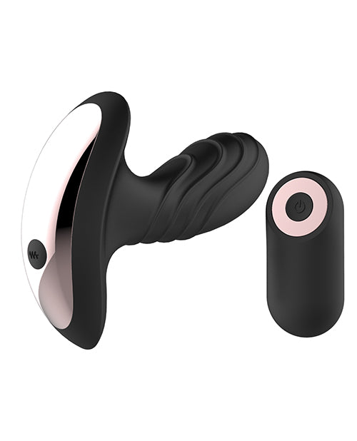 Gender Fluid Buzz Anal Vibe W-remote - Black - LUST Depot