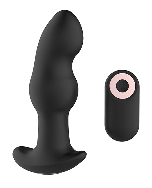 Gender Fluid Frission Anal Vibe W-remote - Black - LUST Depot