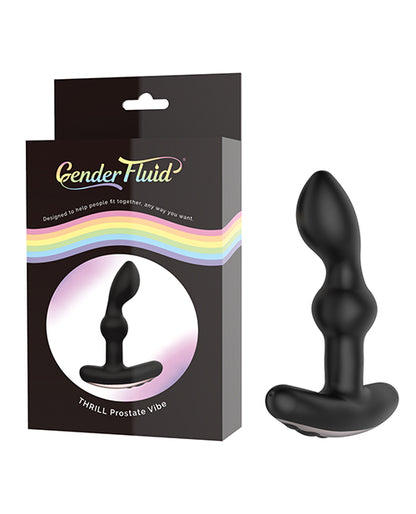 Gender Fluid Thrill Prostate Vibe - Black - LUST Depot