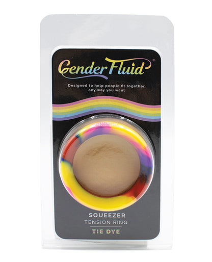 Gender Fluid Squeezer Tension Ring - Tie Dye - LUST Depot