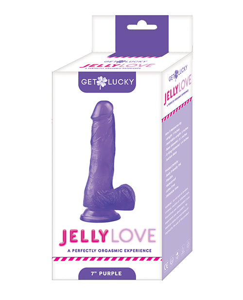 Voodoo Get Lucky 7" Jelly Series Jelly Love - Purple - LUST Depot